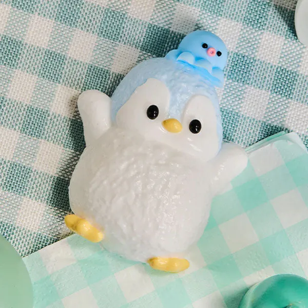 SqueezeSquad Taba Deluxe Premium Silicone Squishies Fidget Toy - Blue Penguin — photo 2