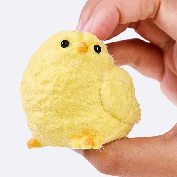 SqueezeSquad Taba Deluxe Premium Silicone Squishies Fidget Toy - Fuzzy Chick — photo 2