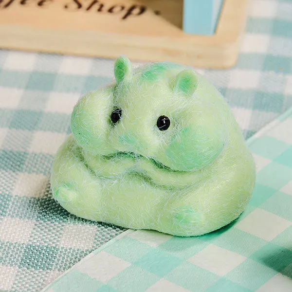 SqueezeSquad Taba Deluxe Premium Silicone Squishies Fidget Toy - Green Hamster — photo 3