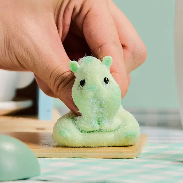 SqueezeSquad Taba Deluxe Premium Silicone Squishies Fidget Toy - Green Hamster — photo 4