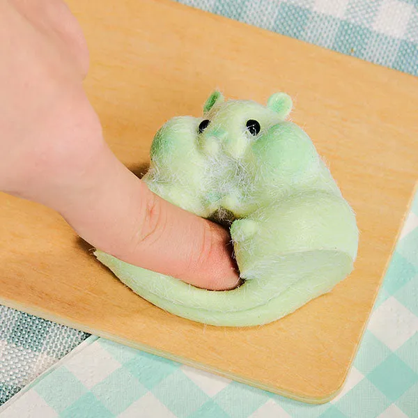 SqueezeSquad Taba Deluxe Premium Silicone Squishies Fidget Toy - Green Hamster — photo 5
