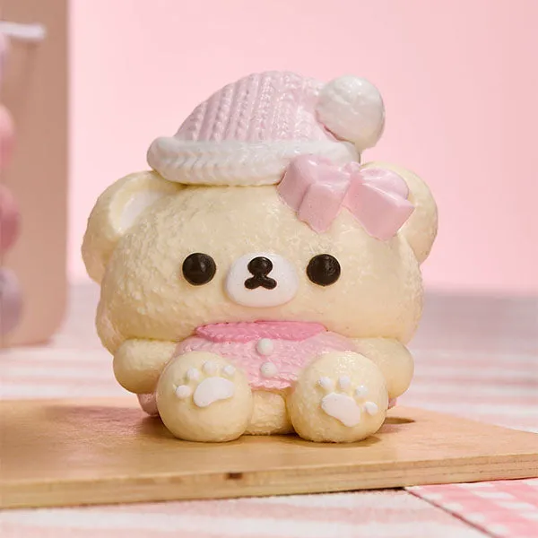 SqueezeSquad Taba Deluxe Premium Silicone Squishies Fidget Toy - Pink Hatted Bear — photo 2