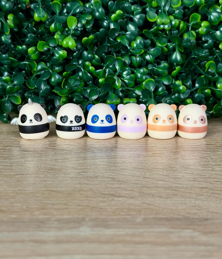 Squish-a-longs by Squishmallows Panda Bundle