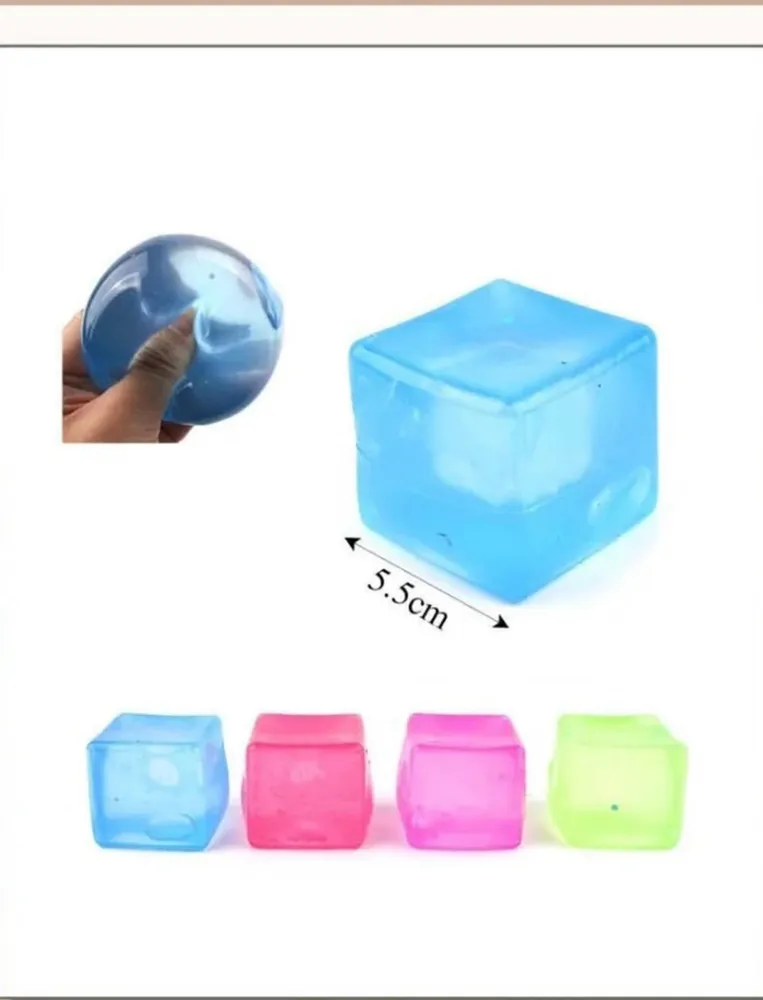Squish Stretch Ice Cube Ball