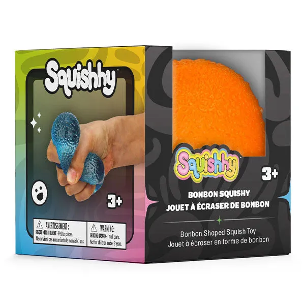 Squishhy Bonbon-Shaped Textured Squishies Fidget Stress Ball
