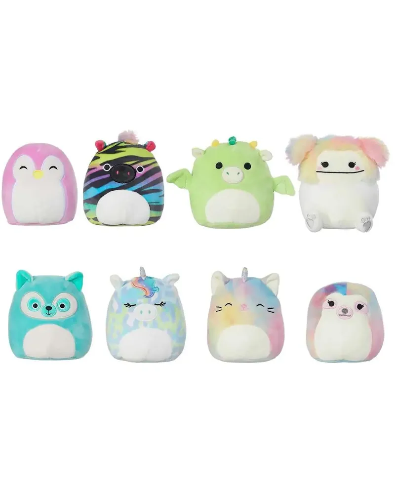 Squishmallow Fantasy and Wildlife #2 5" Mini Plush 8-Pack