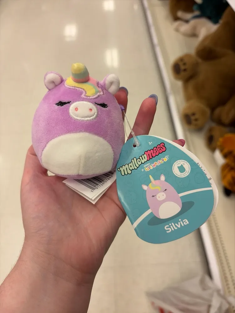 Squishmallow Mallowmees Unicorn Silvia