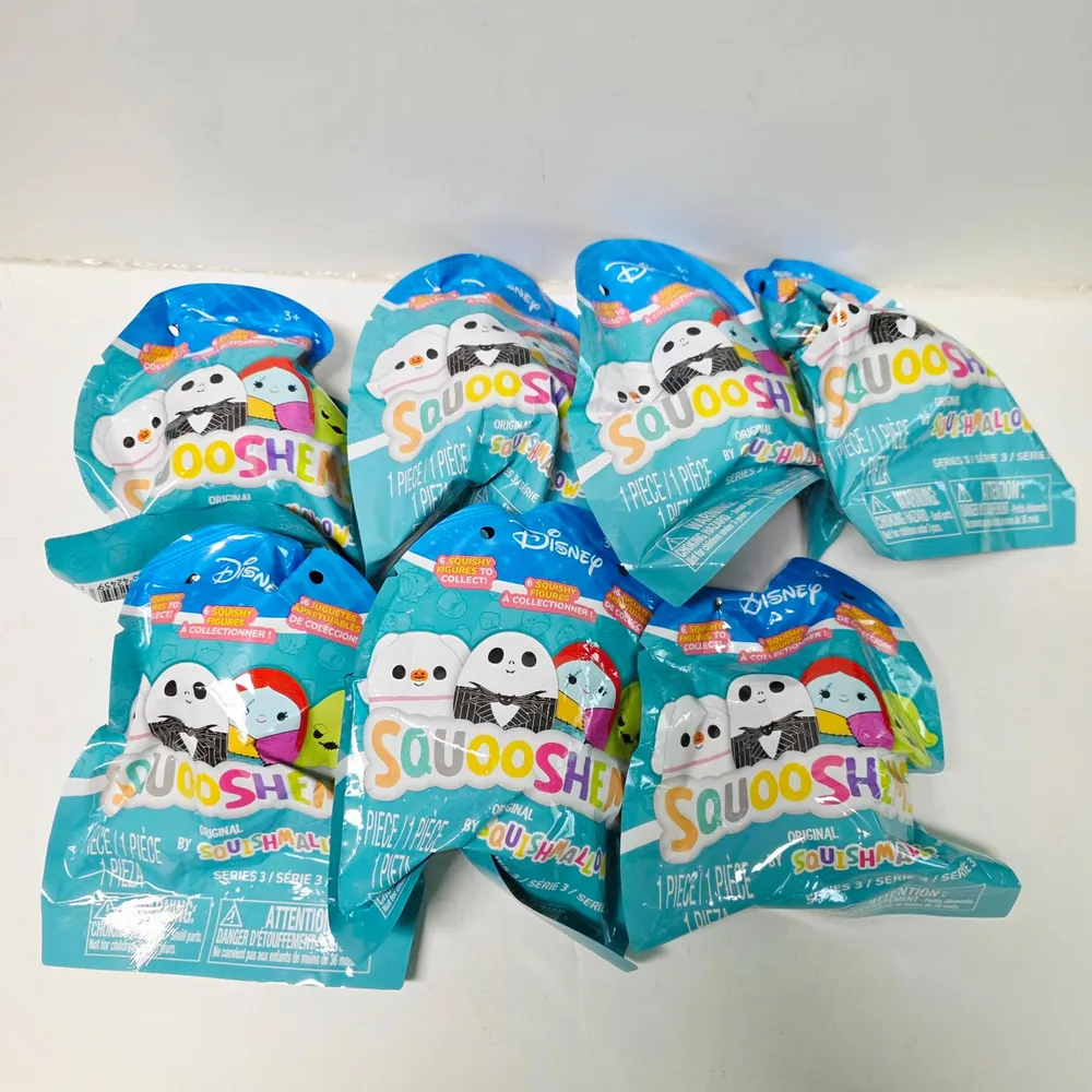 Squishmallow Nightmare Before Christmas 7-Piece Lot
