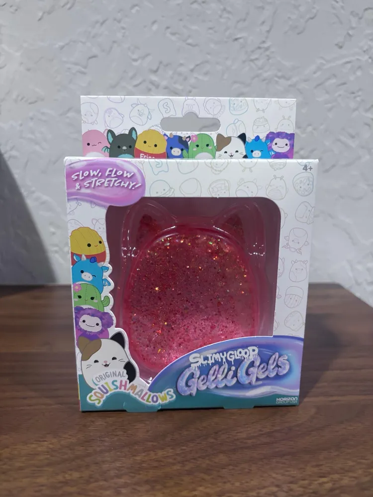 Squishmallow Pink Glittery