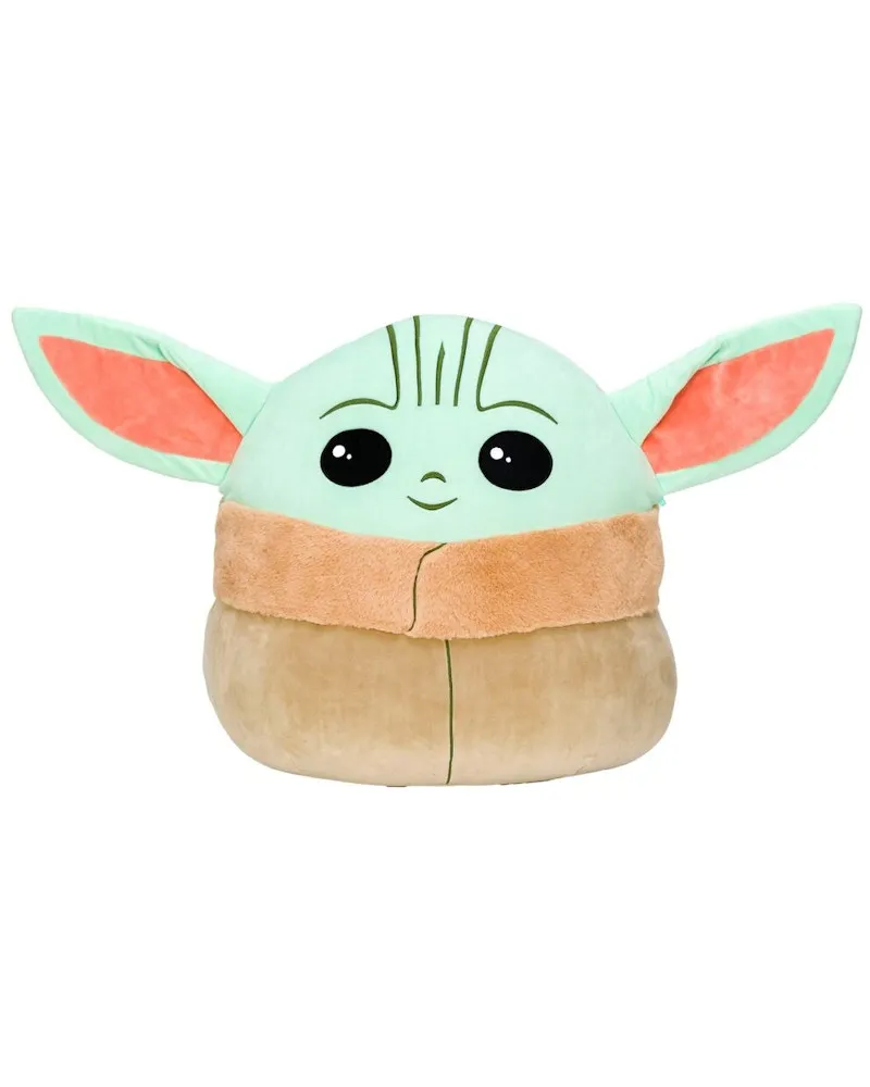 Squishmallow Star Wars The Mandalorian Baby Yoda The Child 10 Inch Plush Green/Brown