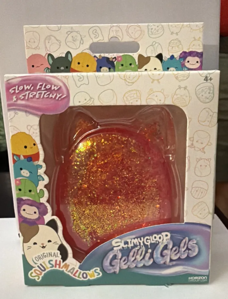 Squishmallows Gelli Gels Pink Squishy Sensory Toy