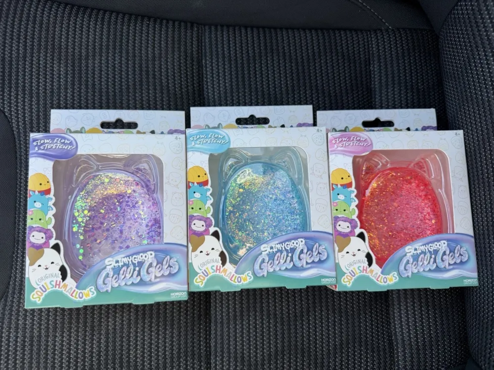 Squishmallows Gelli Gels Slow, Flow & Stretchy Set