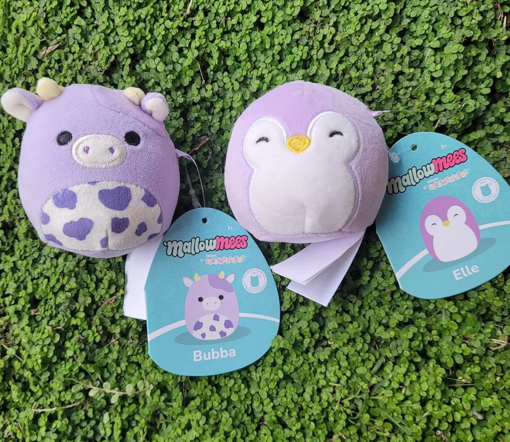 Squishmallows Mallowmees Bubba & Elle Bundle