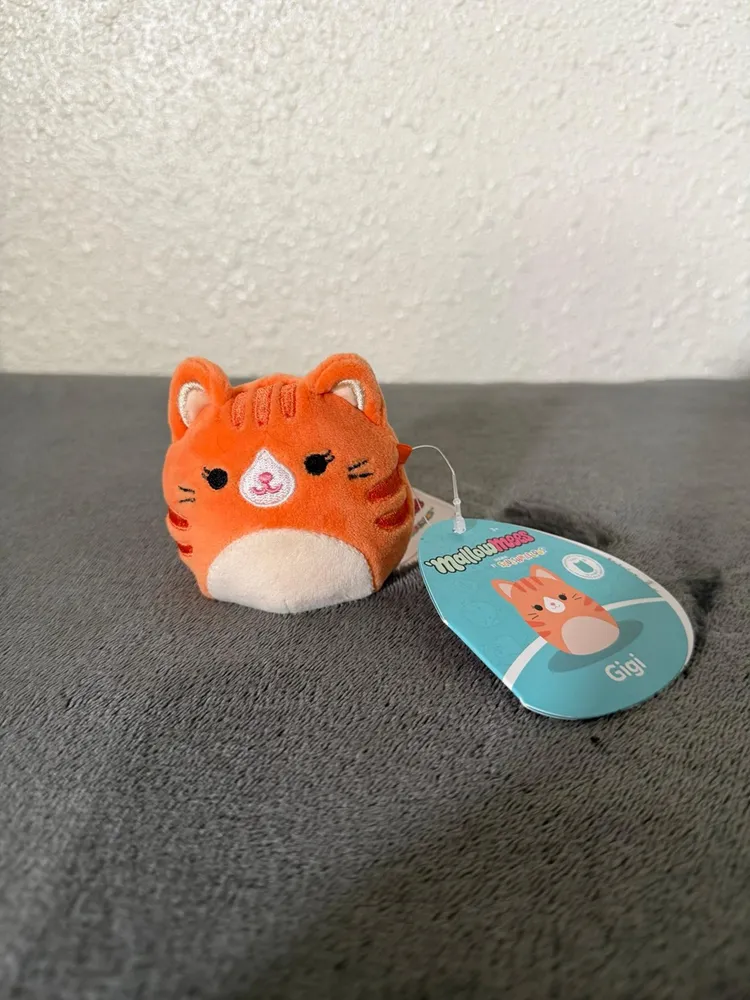 Squishmallows Mallowmees Gigi The Orange Cat
