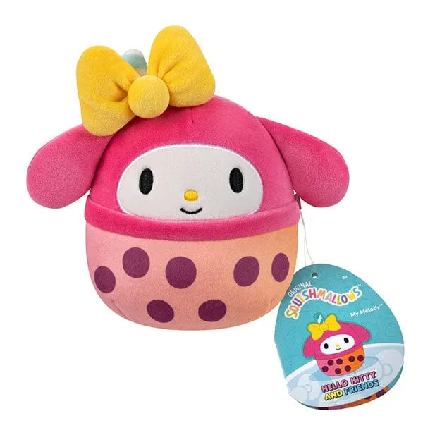 Squishmallows Plush Toys Blind Bag 5" Sanrio Mystery Boba Tea Squad — photo 5