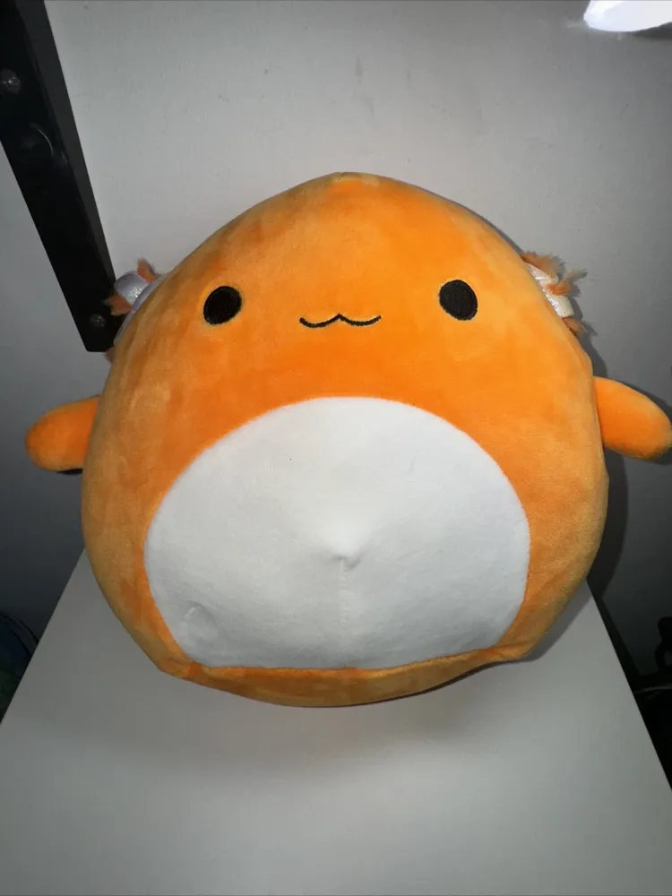 Squishmallows Plush Toys | Nico The Orange Axolotl | 8" Size