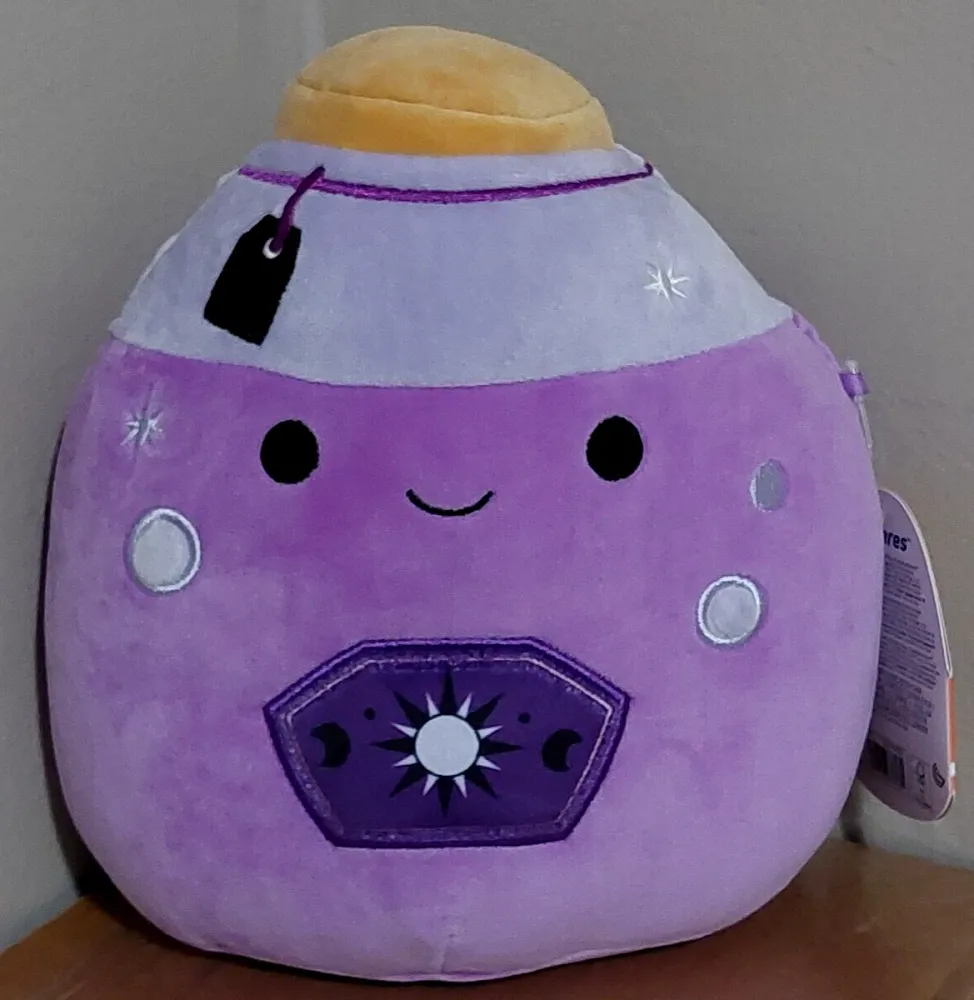 Kensington 8" Purple Potion Bottle Squishmallow