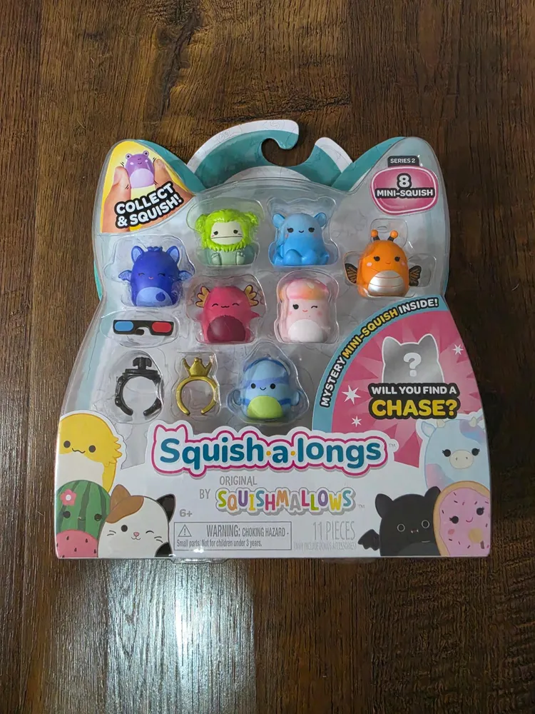 Squishmallows Squish-a-Longs Series 2 Mystery Mini-Squish