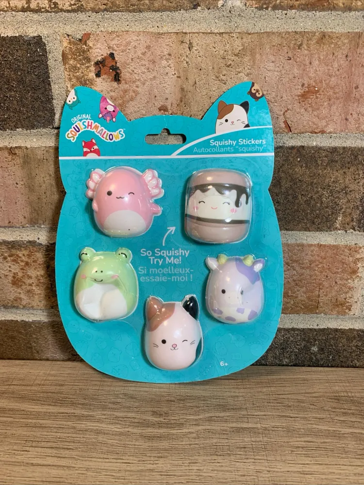 Squishmallows Squishy Stickers 5 Pack