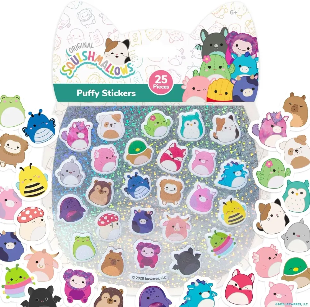 Original Squishmallows Squishy Stickers Sticker Book