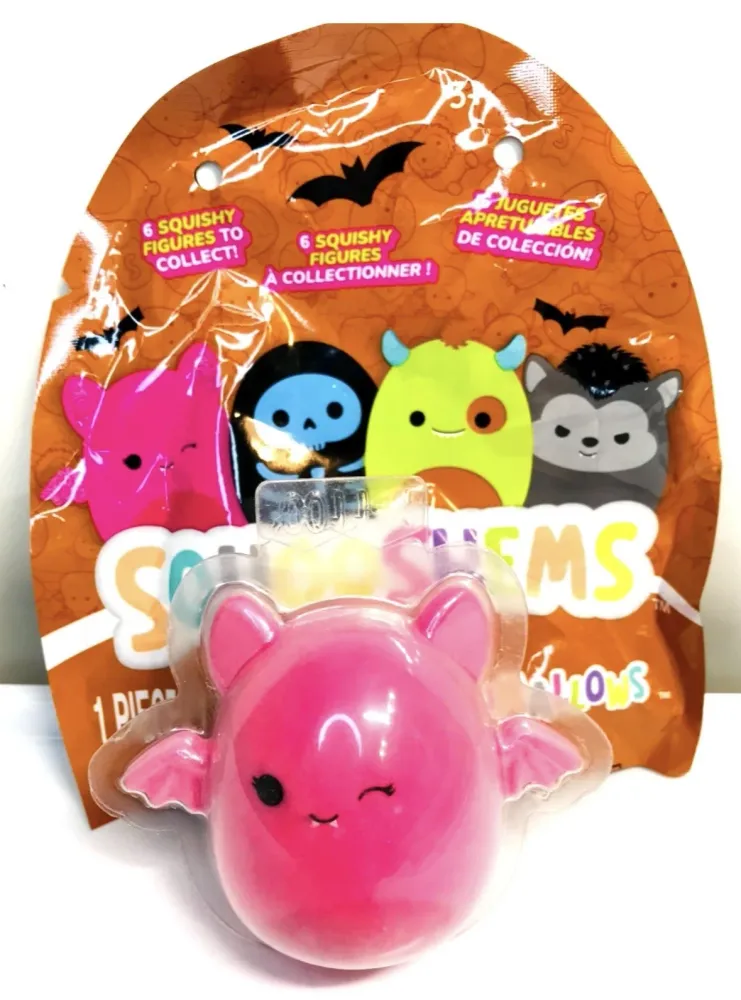 Squishmallows Squooshems Pink Bat Suzette