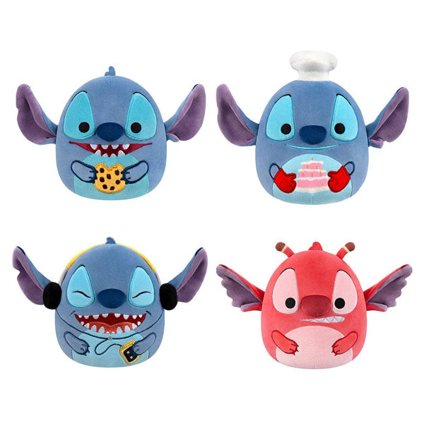 Squishmallows Super Soft Plush Toys 10" Disney's Stitch Squad 2025