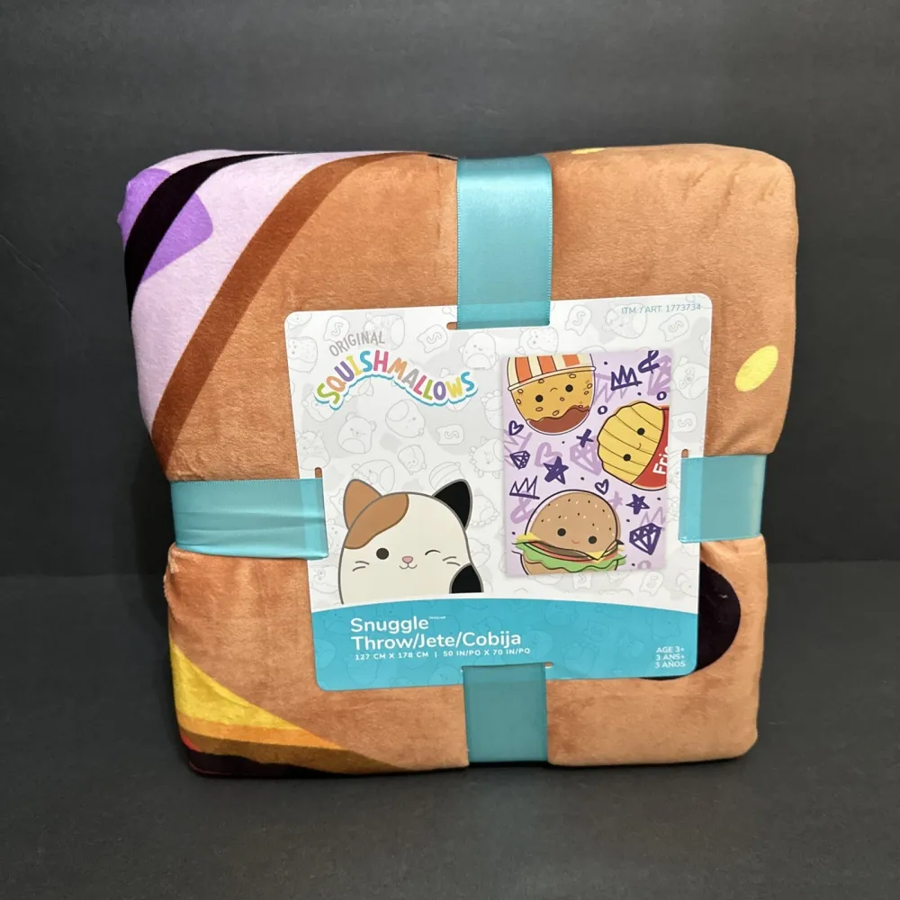Squishmallows Throw Blanket 50x70 Inches