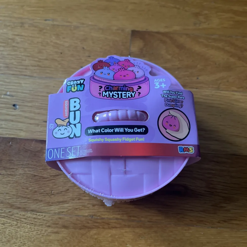 Squishy Bun Charming Mystery Squishy "Dumpling" (Pink Glitter) Blind Box — photo 2