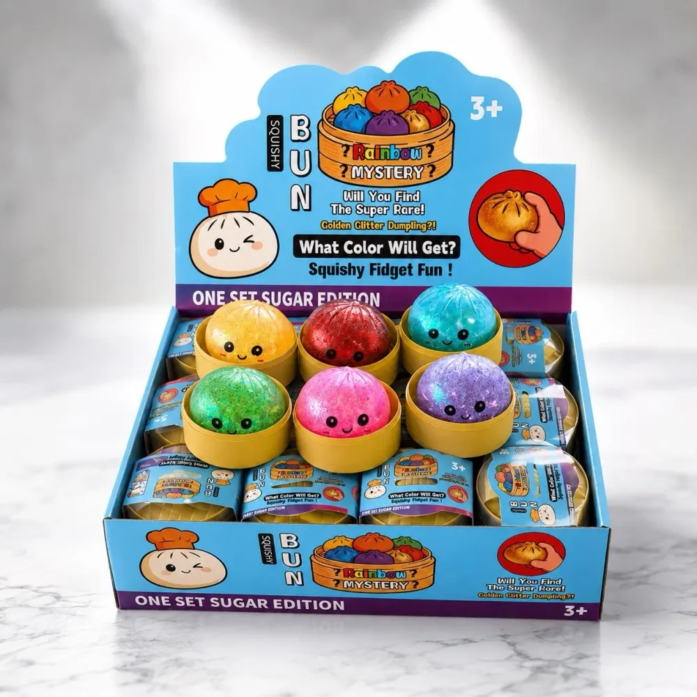 Squishy Bun Dumpling Mystery Box (12pc)