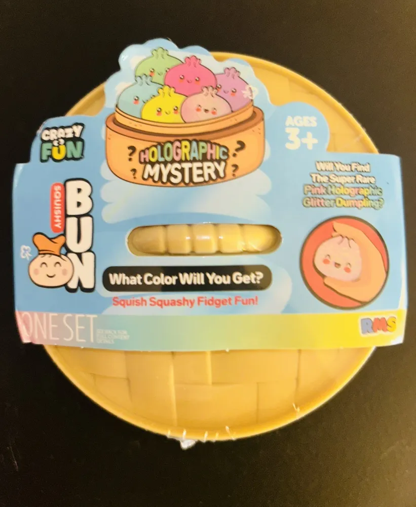 Squishy Bun Holographic Dumpling Mystery