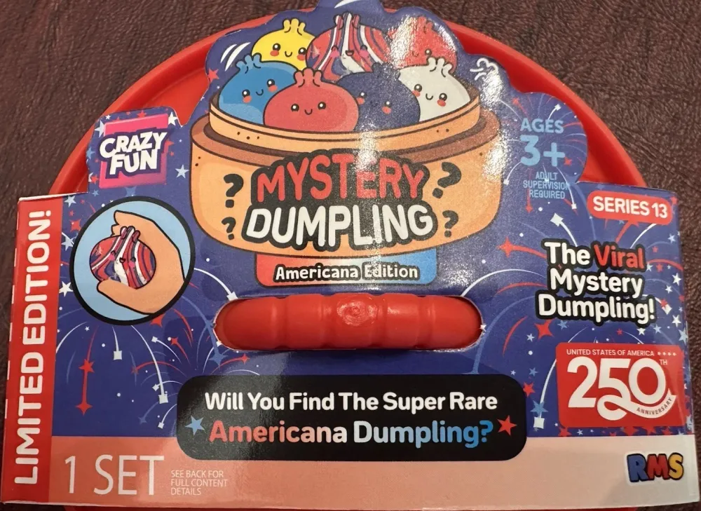 Squishy Bun Mystery Dumpling Americana Edition Blind Box — photo 2
