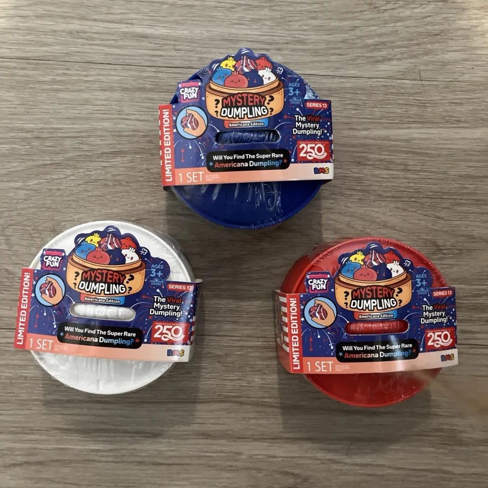 Squishy Bun Mystery Dumpling Americana Edition Blind Box — photo 3