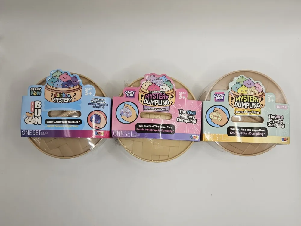 Squishy Bun Mystery "Dumpling" (Stuffed Bun Chase Version) Blind Box — photo 4
