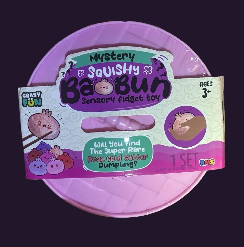 Squishy Bun Mystery Squishy "Dumpling" (Rose Gold Glitter) Blind Box — photo 6