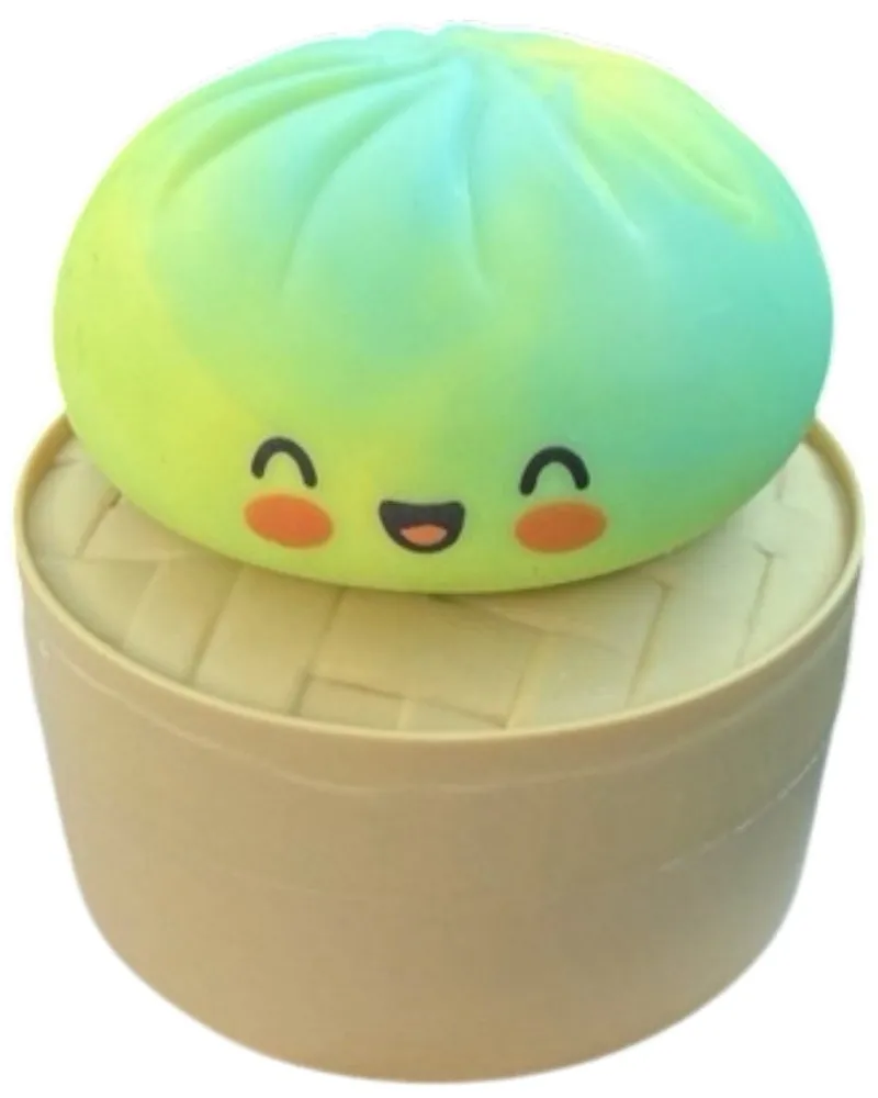 Squishy Bun Mystery Squishy "Dumpling" - Tie Dye Bun Toy