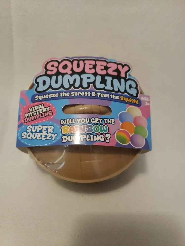 Squishy Bun Mystery Squishy Series 3 "Dumpling" (Rainbow Glitter Version) Blind Box — photo 3