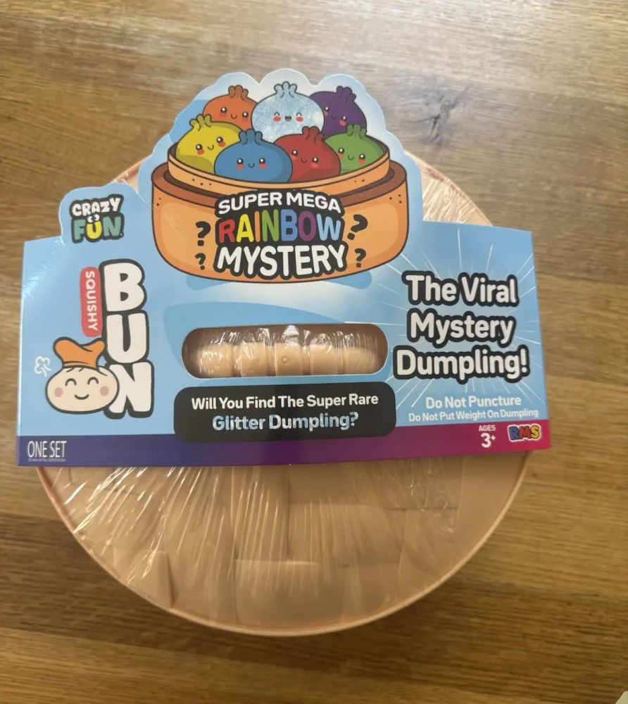 Squishy Bun Mystery Squishy Series 3 "Dumpling" (Rainbow Glitter Version) Blind Box — photo 4