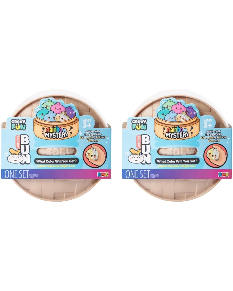 Squishy Bun Rainbow Mystery Squishy "Dumpling" (Simmering Starlight Chase Version) Blind Box 2x Lot