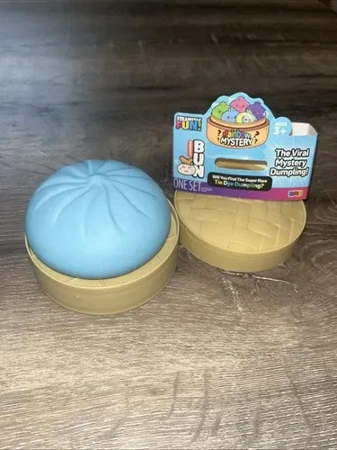 Squishy Bun Rainbow Mystery Squishy "Dumpling" (Tie Dye Chase Version) Blind Box — photo 3