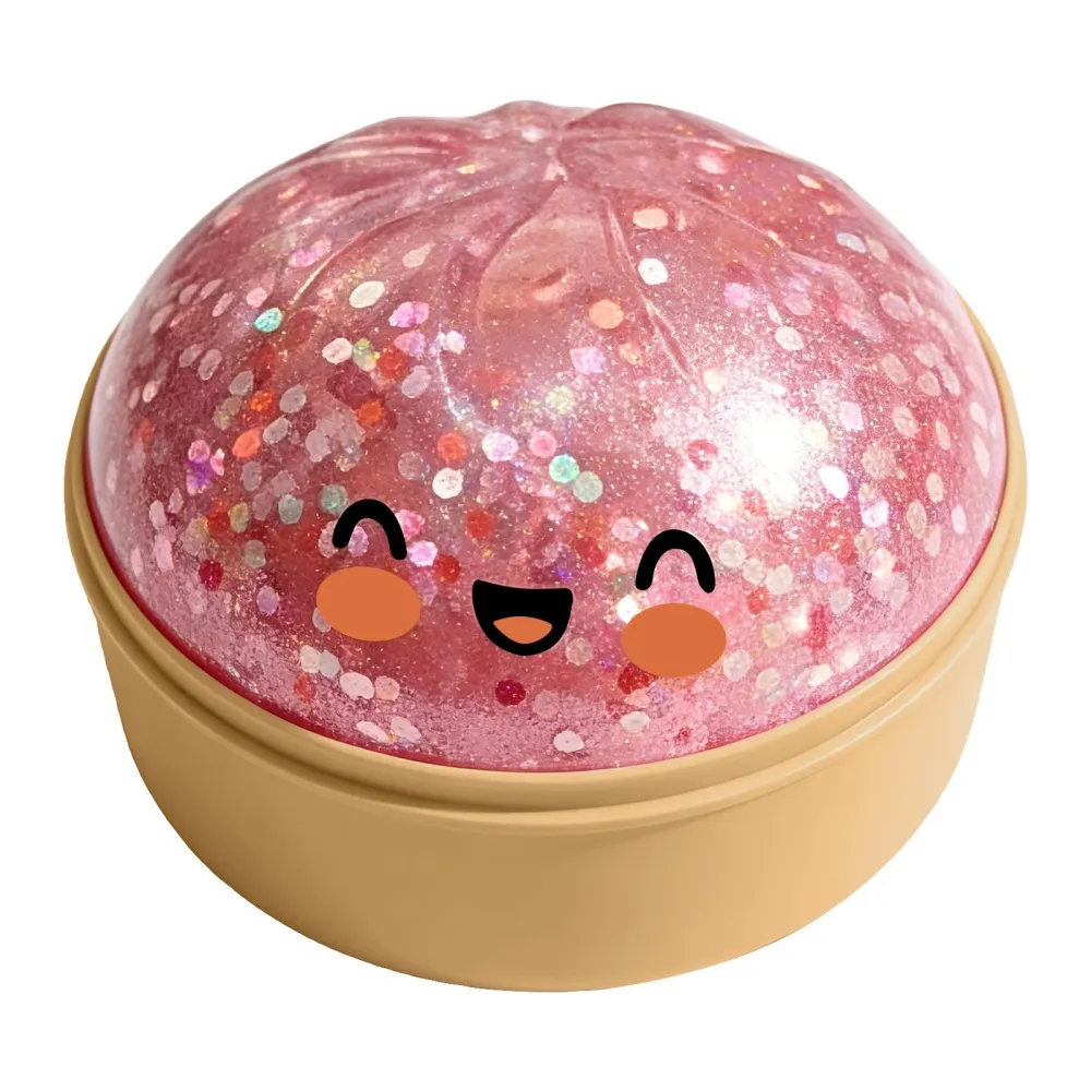 Squishy Bun Rainbow Mystery Squishy "Dumpling" (UV Color) Blind Box — photo 5