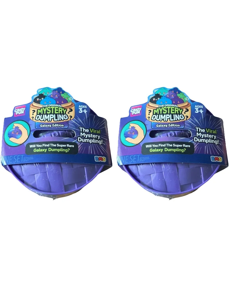 Squishy Bun The Original Mystery "Dumpling" (Galaxy Chase Version) Blind Box 2x Lot