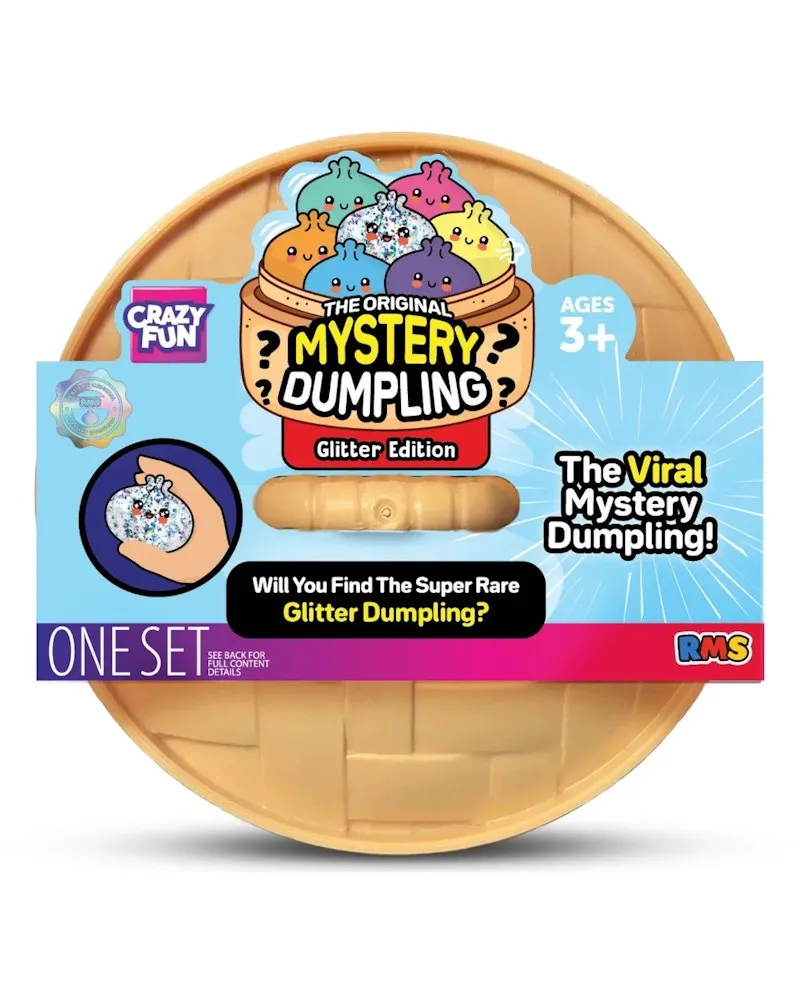 Squishy Bun The Original Mystery Dumpling Glitter Edition Blind Box