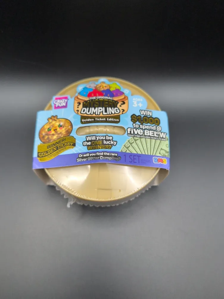 Squishy Bun The Original Mystery Dumpling (Golden Ticket Edition) (Five Below Exclusive) Blind Box — photo 3