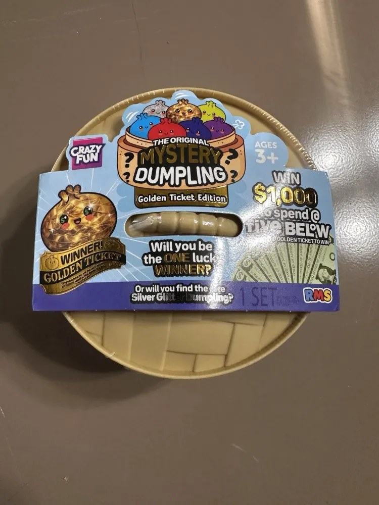 Squishy Bun The Original Mystery Dumpling (Golden Ticket Edition) (Five Below Exclusive) Blind Box — photo 4