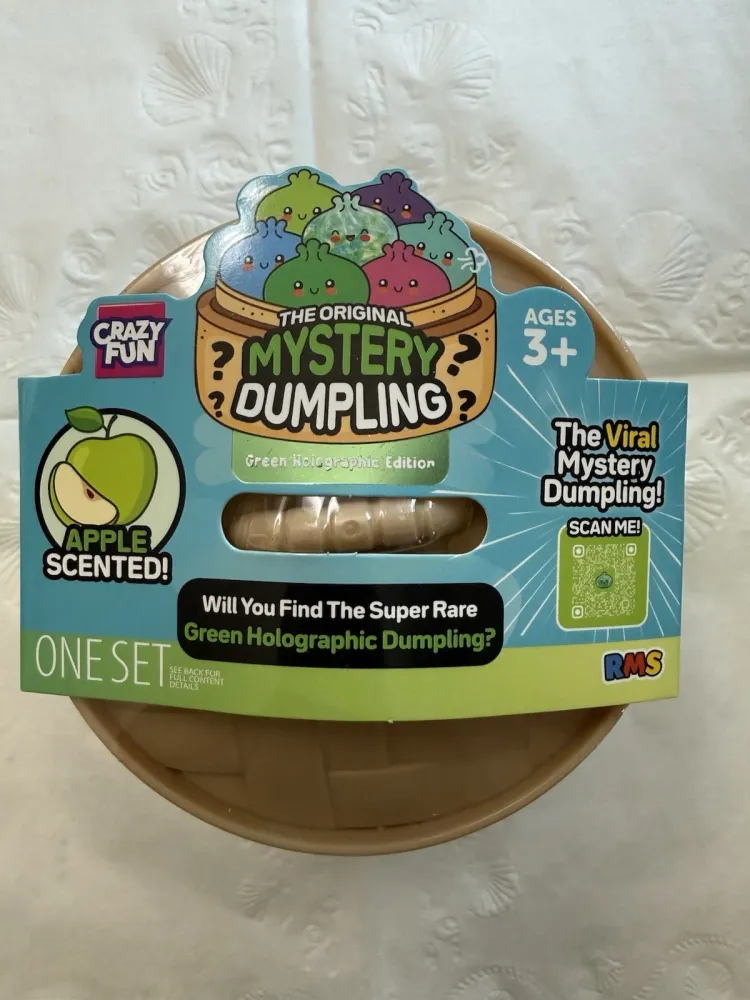 Squishy Bun The Original Mystery Dumpling-Green Holographic Dumpling Edition Blind Box — photo 3