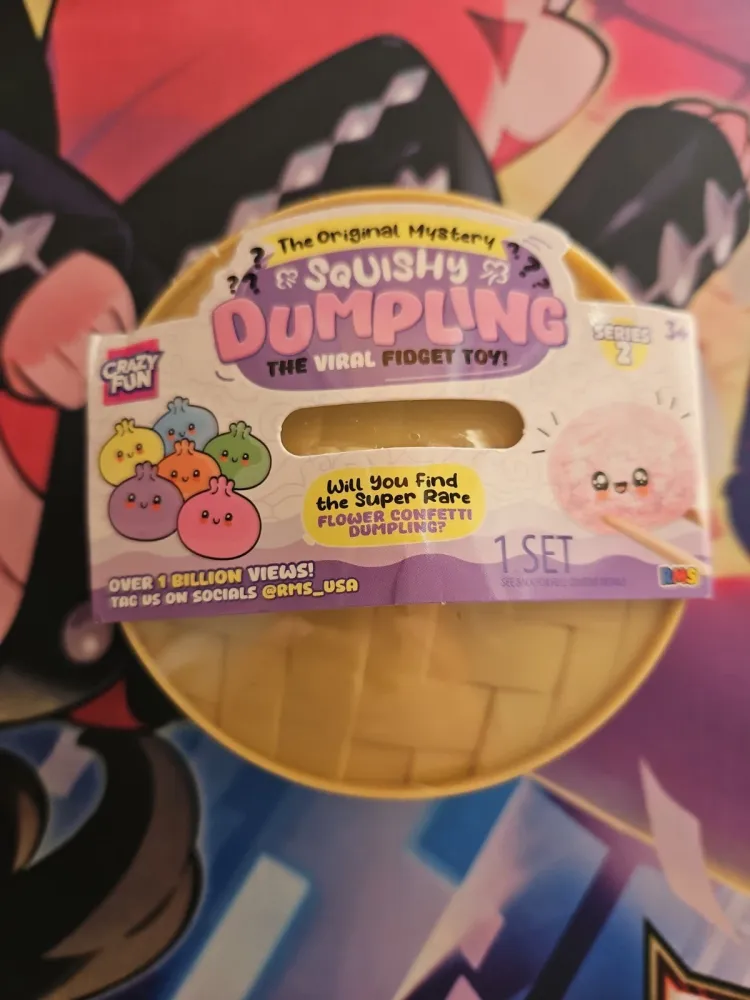 Squishy Bun The Original Mystery Squishy Dumpling - Flower Confetti Dumpling Edition Blind Box — photo 2
