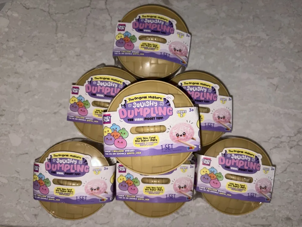 Squishy Bun The Original Mystery Squishy Dumpling - Flower Confetti Dumpling Edition Blind Box — photo 5