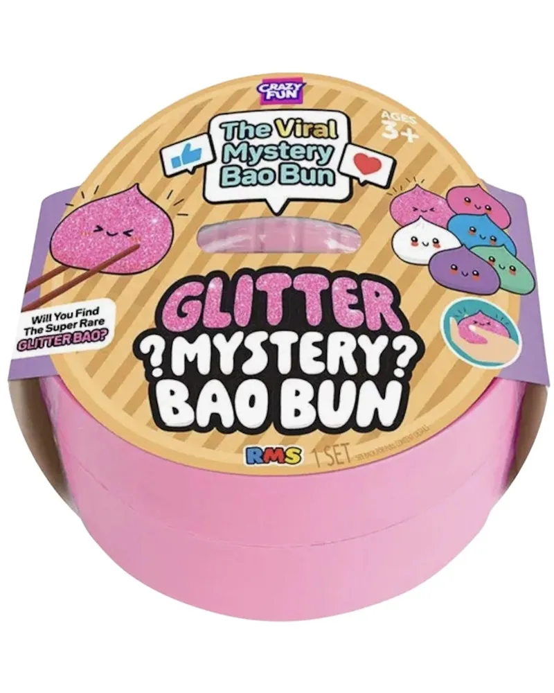 Squishy Bun The Viral Mystery Bao Bun-Glitter Bao Edition Blind Box