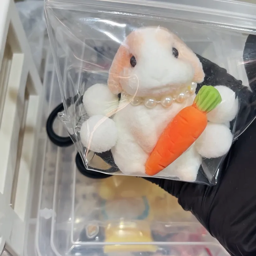 Squishy Bunny Stress Relief Decompression Toy w/ Flocking — photo 2