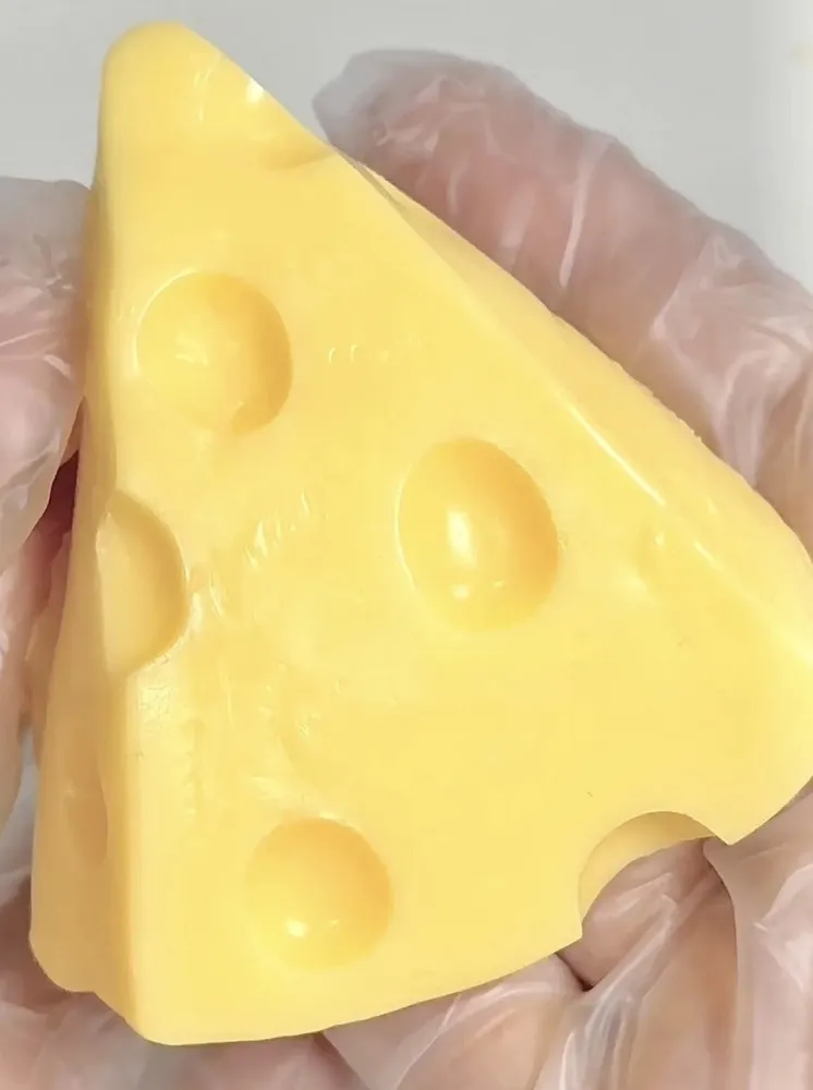 Squishy Cheese Stress Relief Decompression Toy — photo 3